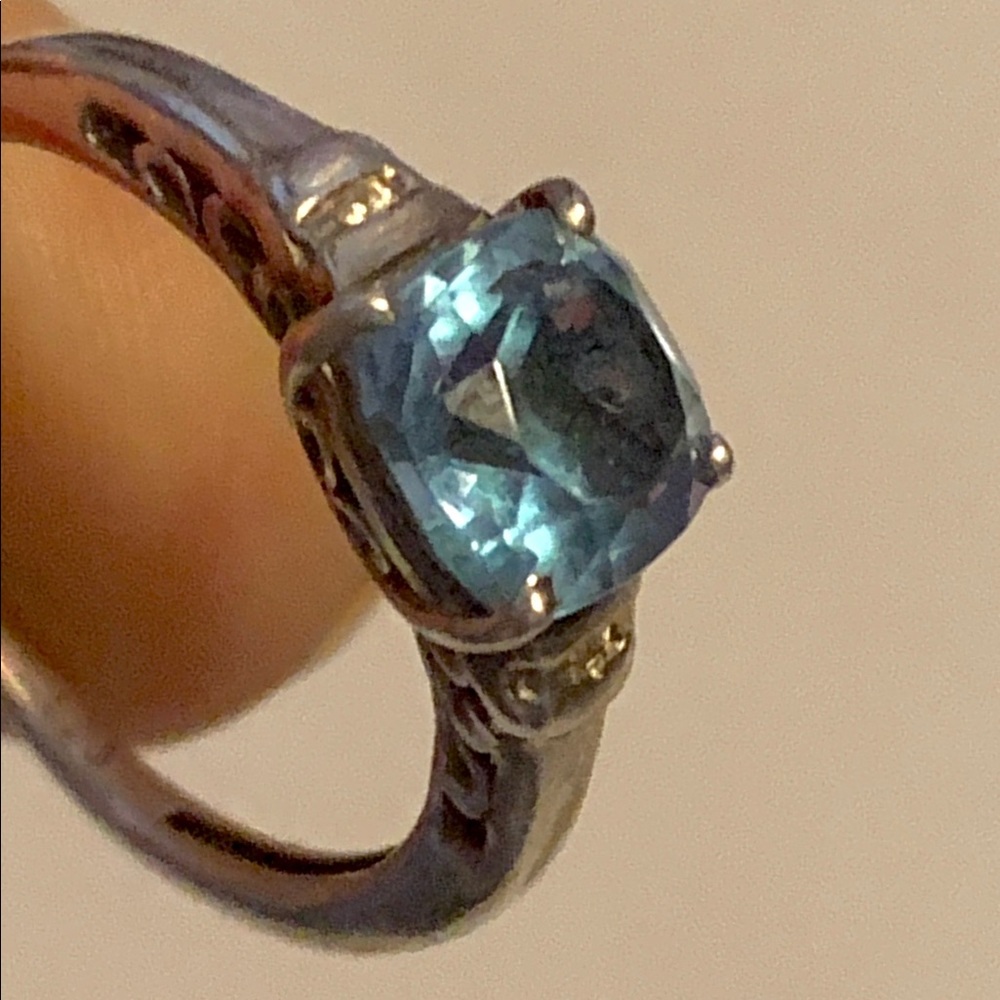 ON Hold for TRADE ✨Color Change Sapphire Vintage - Picture 5 of 8